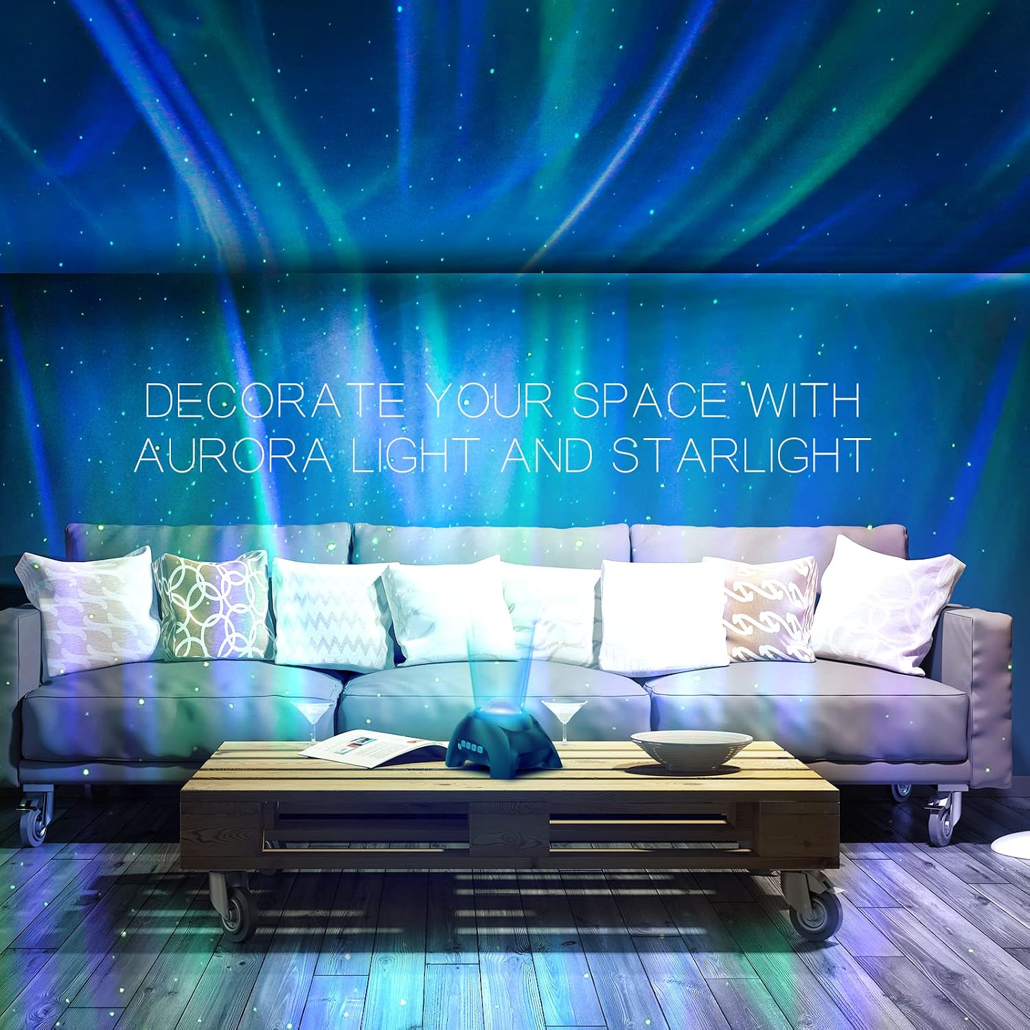Aurora Star Projector with 33 Effects