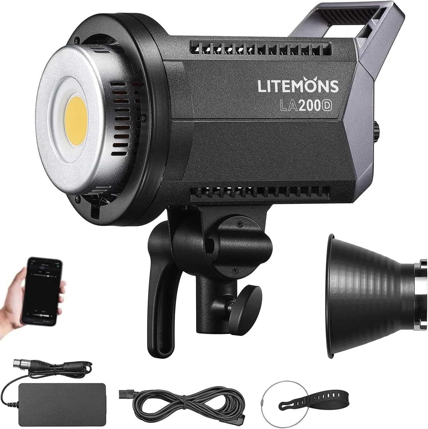 Bi-Colour LED Video Light, 190 W, Bowens Mount