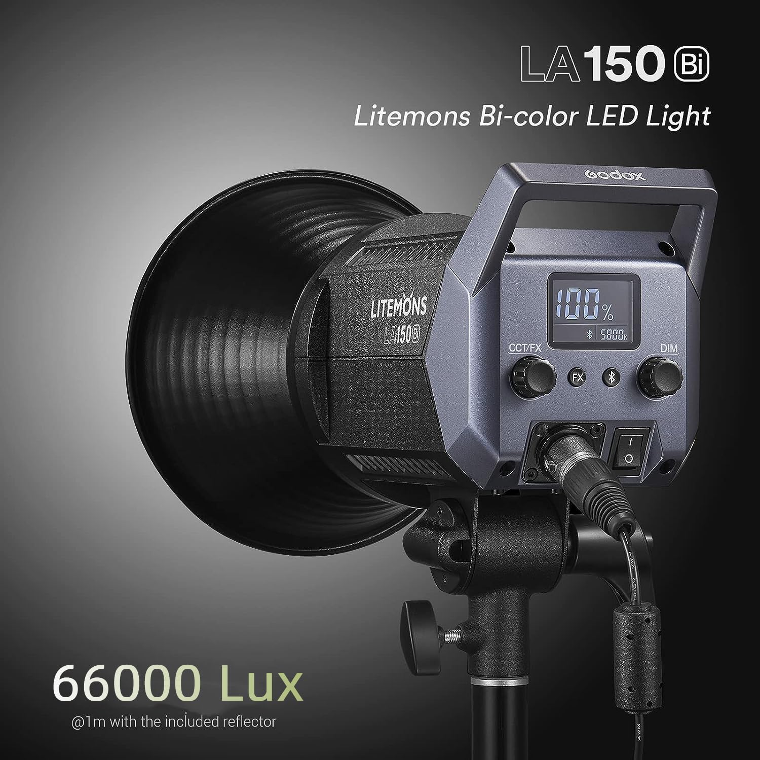 Bi-Colour LED Video Light, 190 W, Bowens Mount