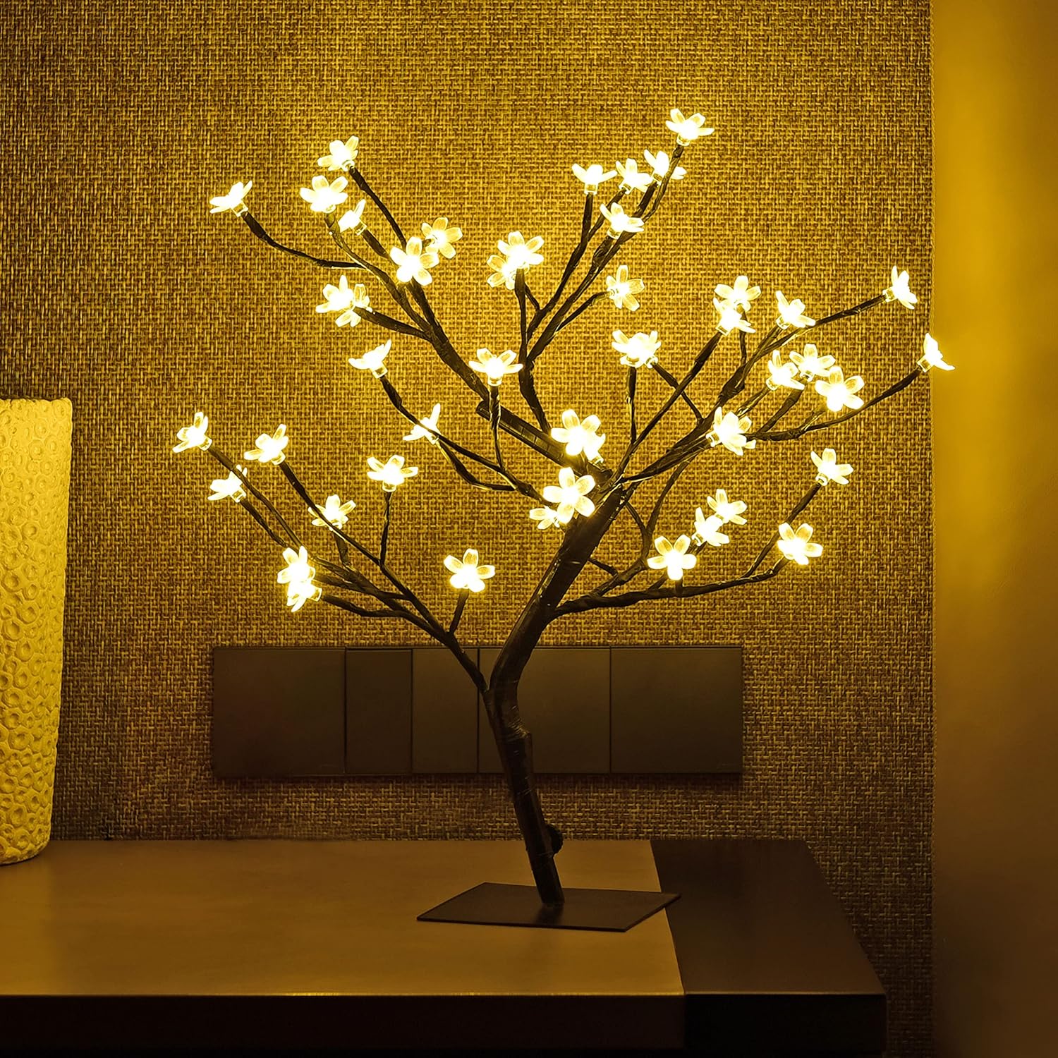 Cherry Blossom LED Tree Light, 18 inch, 48 LEDs