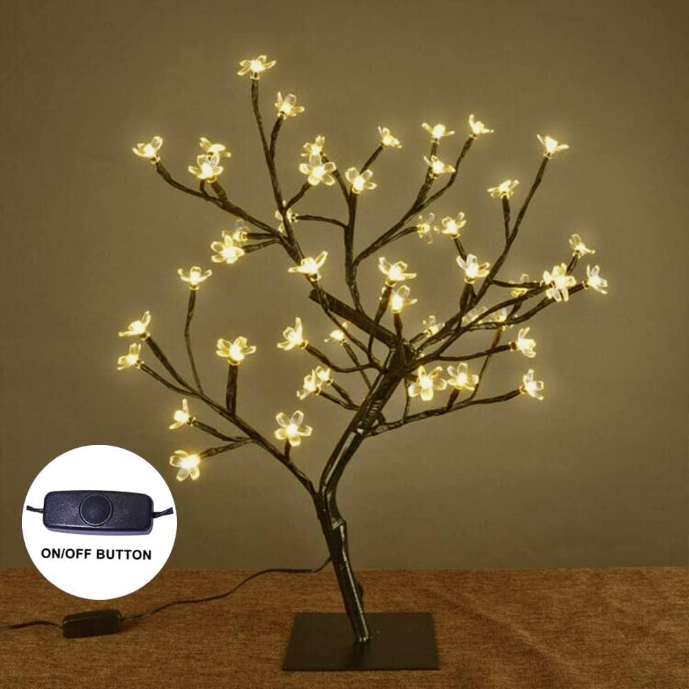 Cherry Blossom LED Tree Light, 18 inch, 48 LEDs