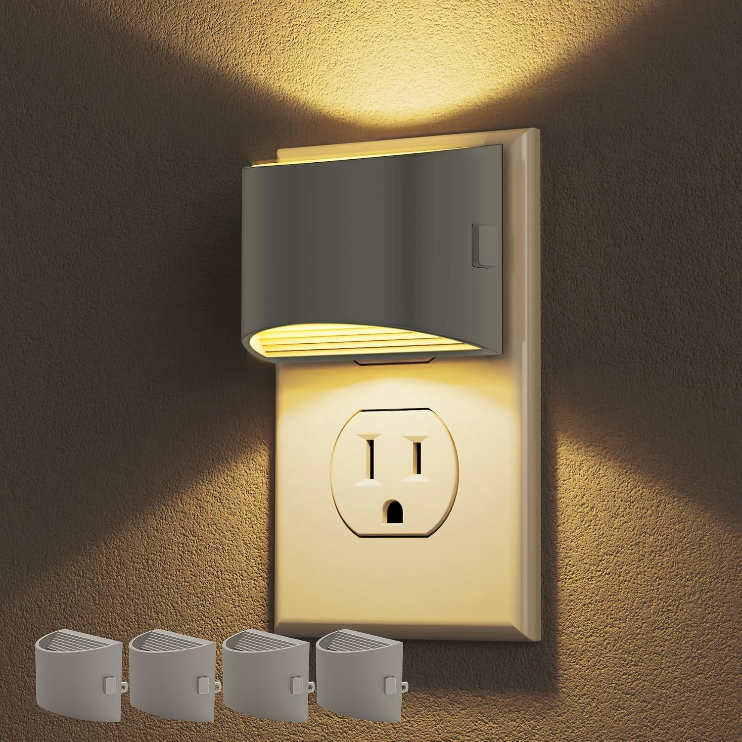 Plug-In Night Light, Adjustable, 3000 K