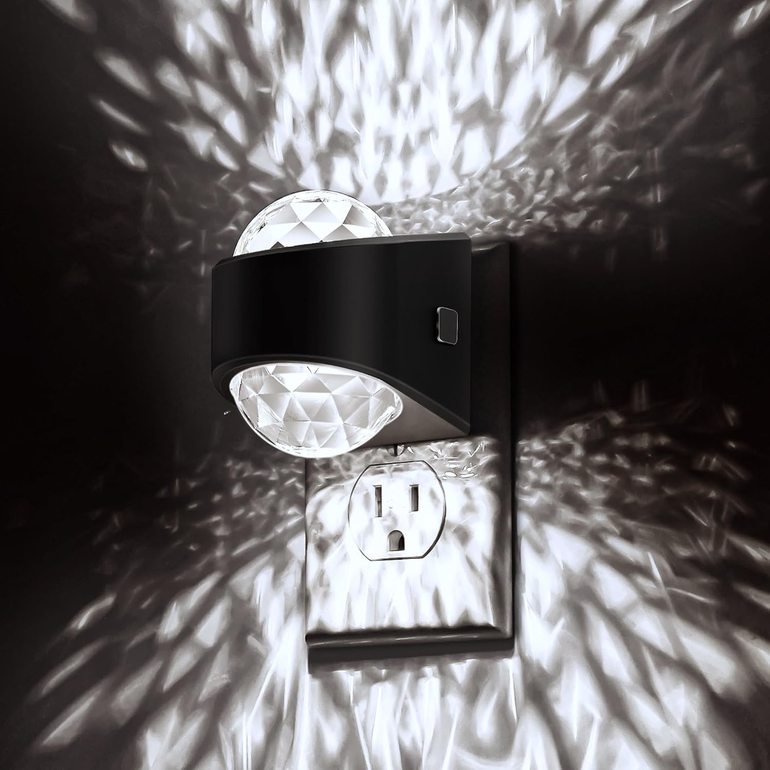 Projector Night Light, Plug-In, Soft White