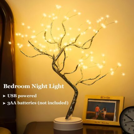 Tabletop Bonsai Tree Light, 20 inch, 108 LEDs