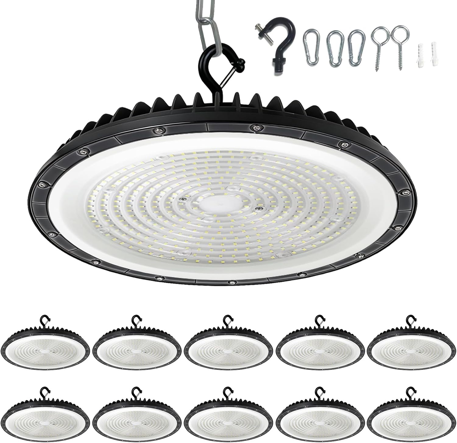 UFO High Bay Light, 175 W, 6500 K